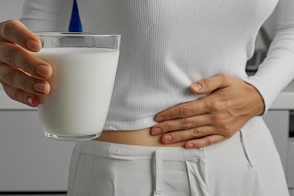 sintonas de intolerância à lactose